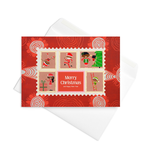 Letters to Santa Christmas Card