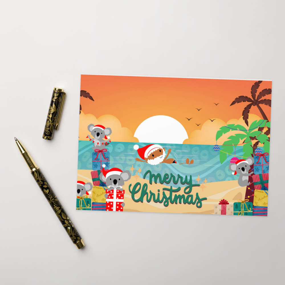 Life's a Beach! Christmas Card