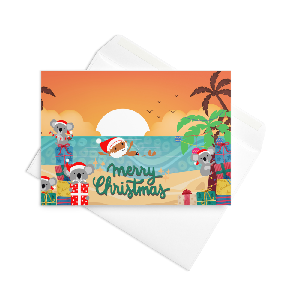 Life's a Beach! Christmas Card