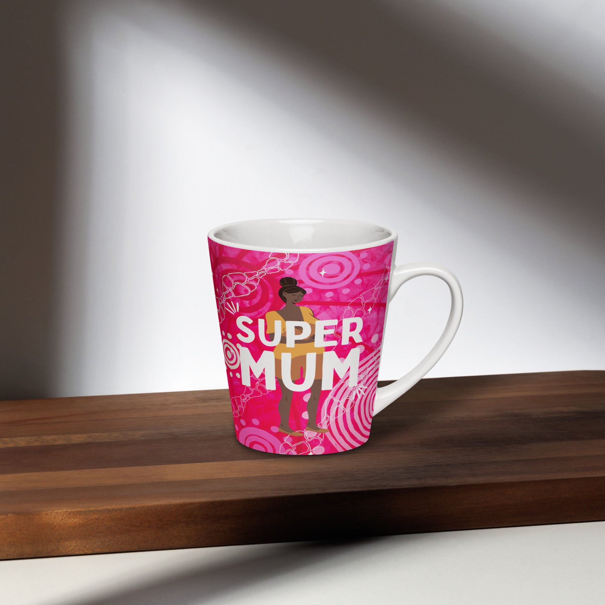 Super Mum Latte Mug