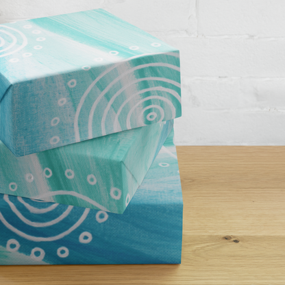 Wrapping Paper Set (3 Sheets) - Ebb & Flow by Linda Davidson