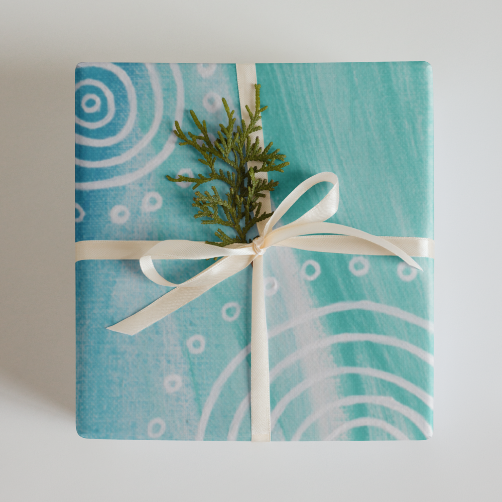 Wrapping Paper Set (3 Sheets) - Ebb & Flow by Linda Davidson