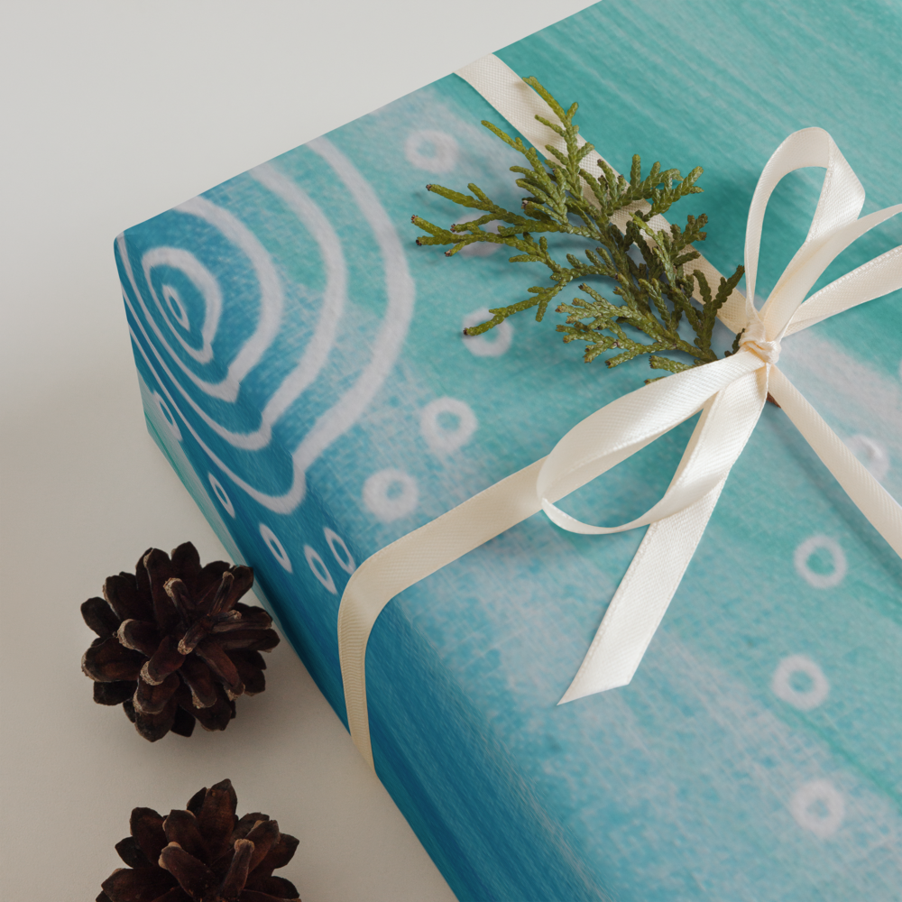Wrapping Paper Set (3 Sheets) - Ebb & Flow by Linda Davidson