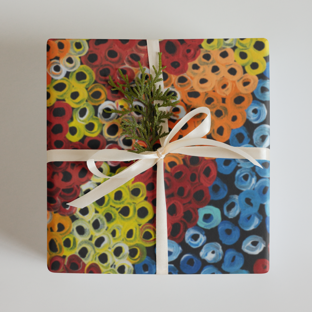 Wrapping Paper Set (3 Sheets) - Untitled by Linda Davidson