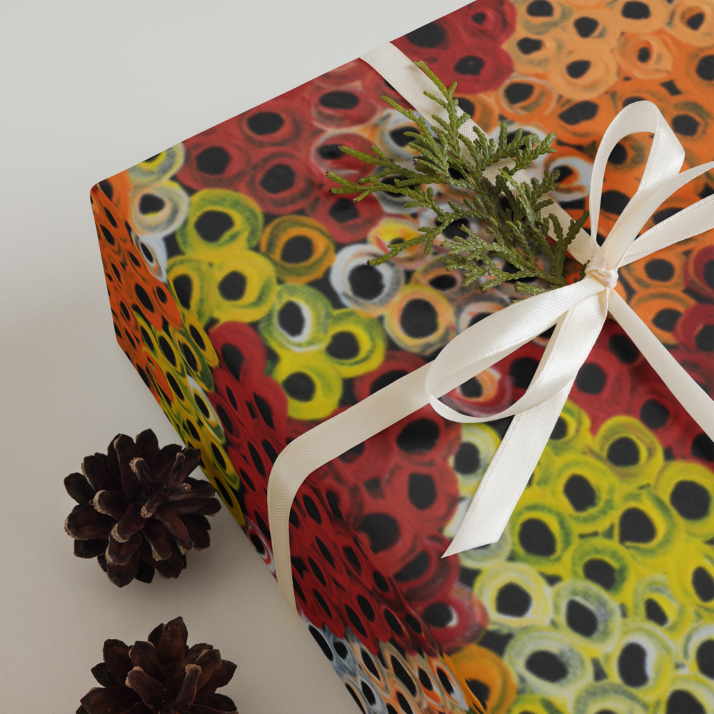 Wrapping Paper Set (3 Sheets) - Untitled by Linda Davidson