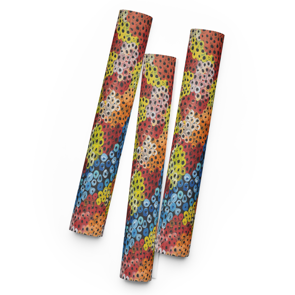 Wrapping Paper Set (3 Sheets) - Untitled by Linda Davidson