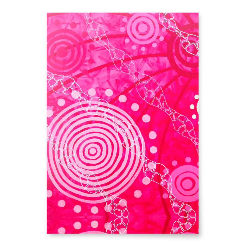 Wrapping Paper Set (3 Sheets) - Seven Sisters by Linda Davidson