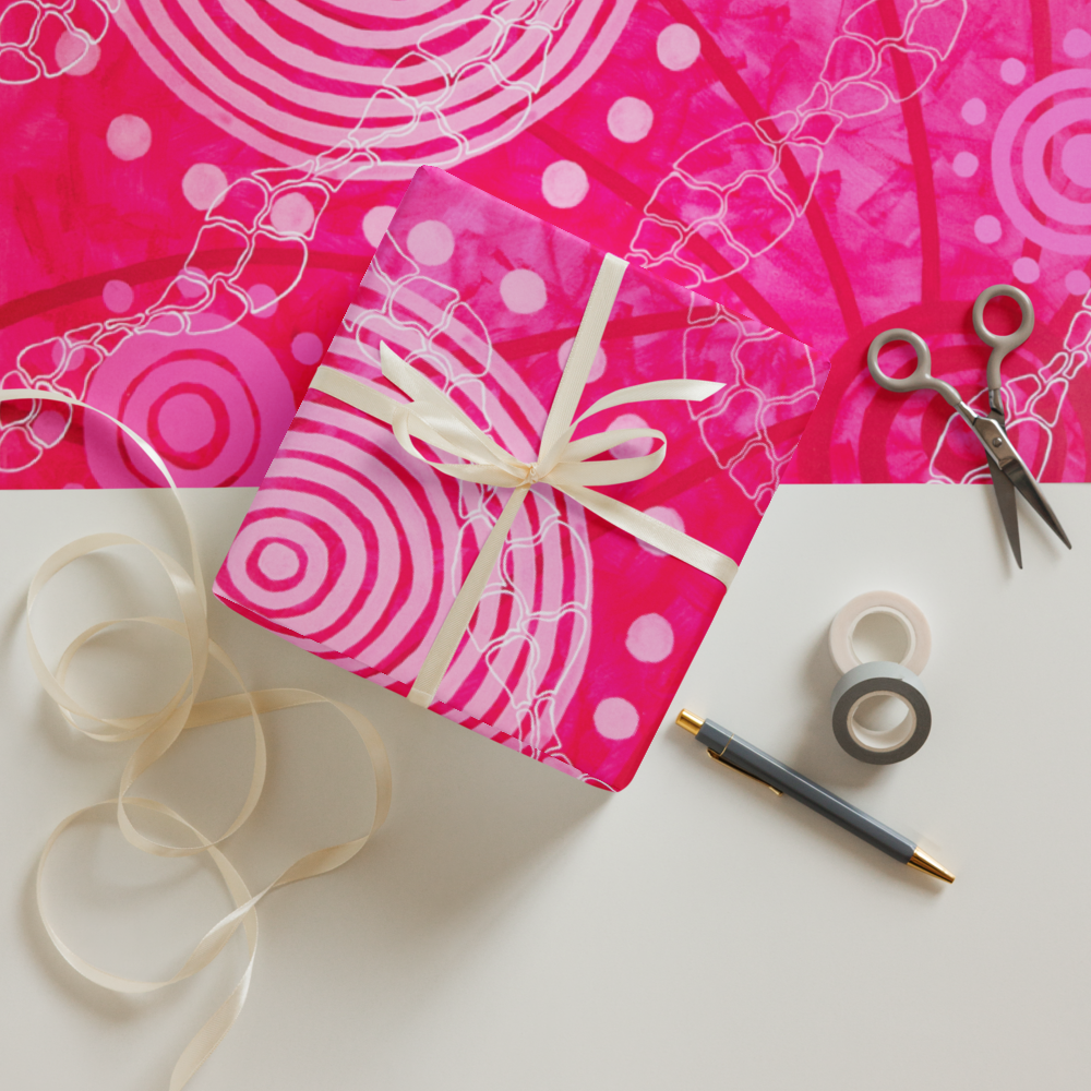 Wrapping Paper Set (3 Sheets) - Seven Sisters by Linda Davidson