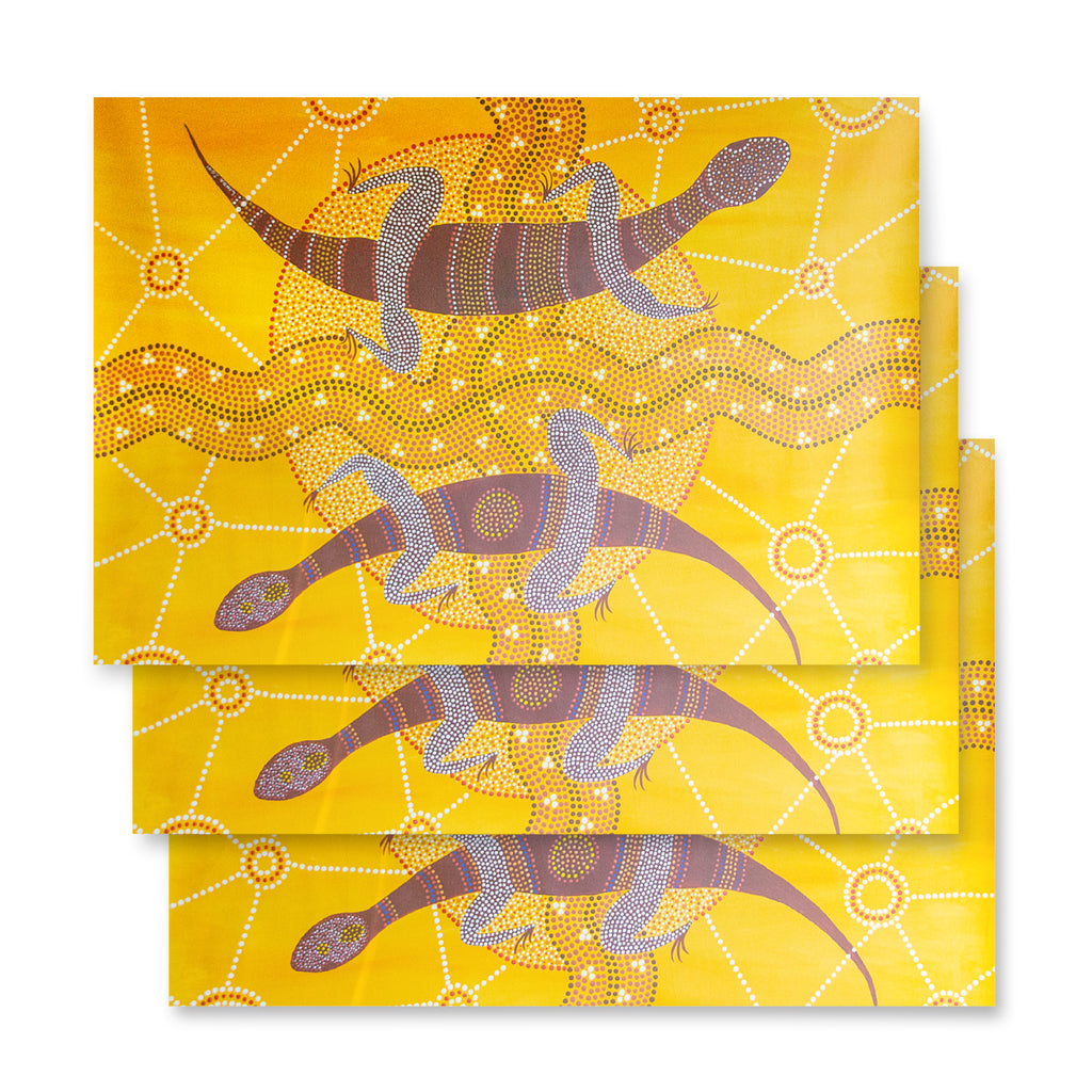Wrapping Paper Set (3 Sheets) - Family by Linda Davidson