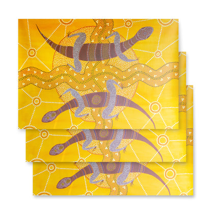 Wrapping Paper Set (3 Sheets) - Family by Linda Davidson