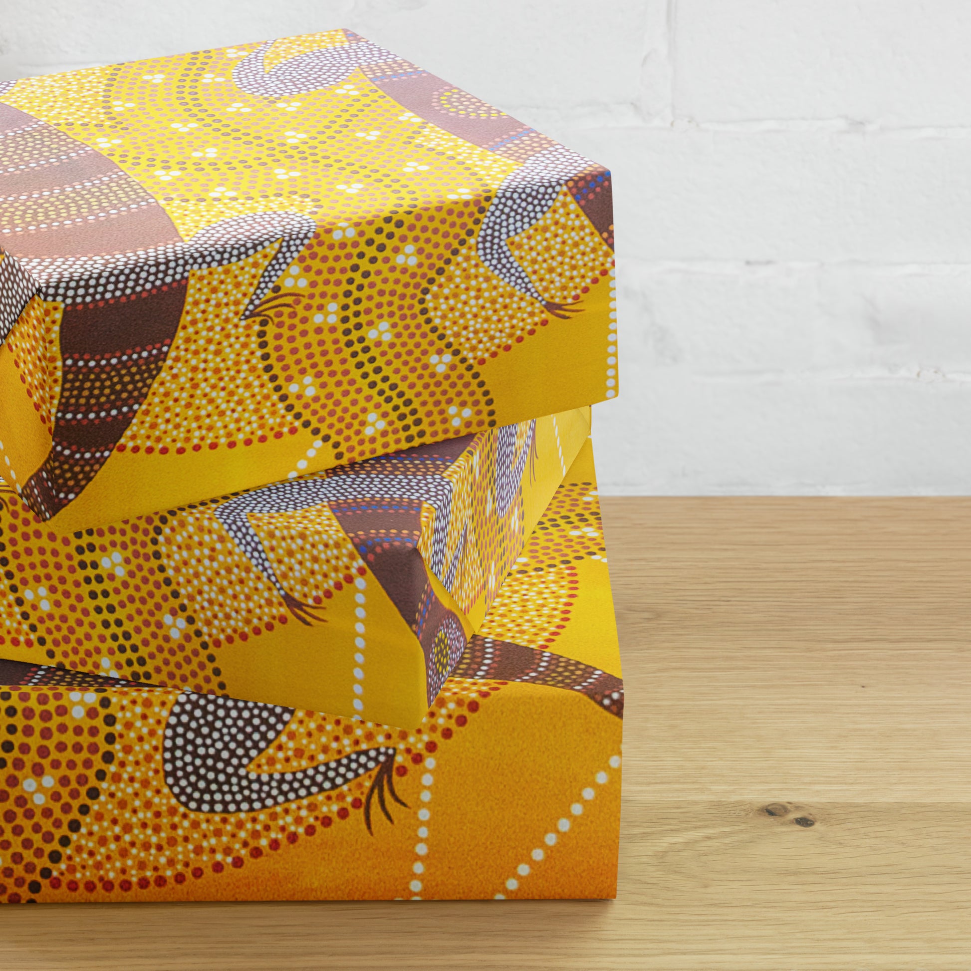 Wrapping Paper Set (3 Sheets) - Family by Linda Davidson