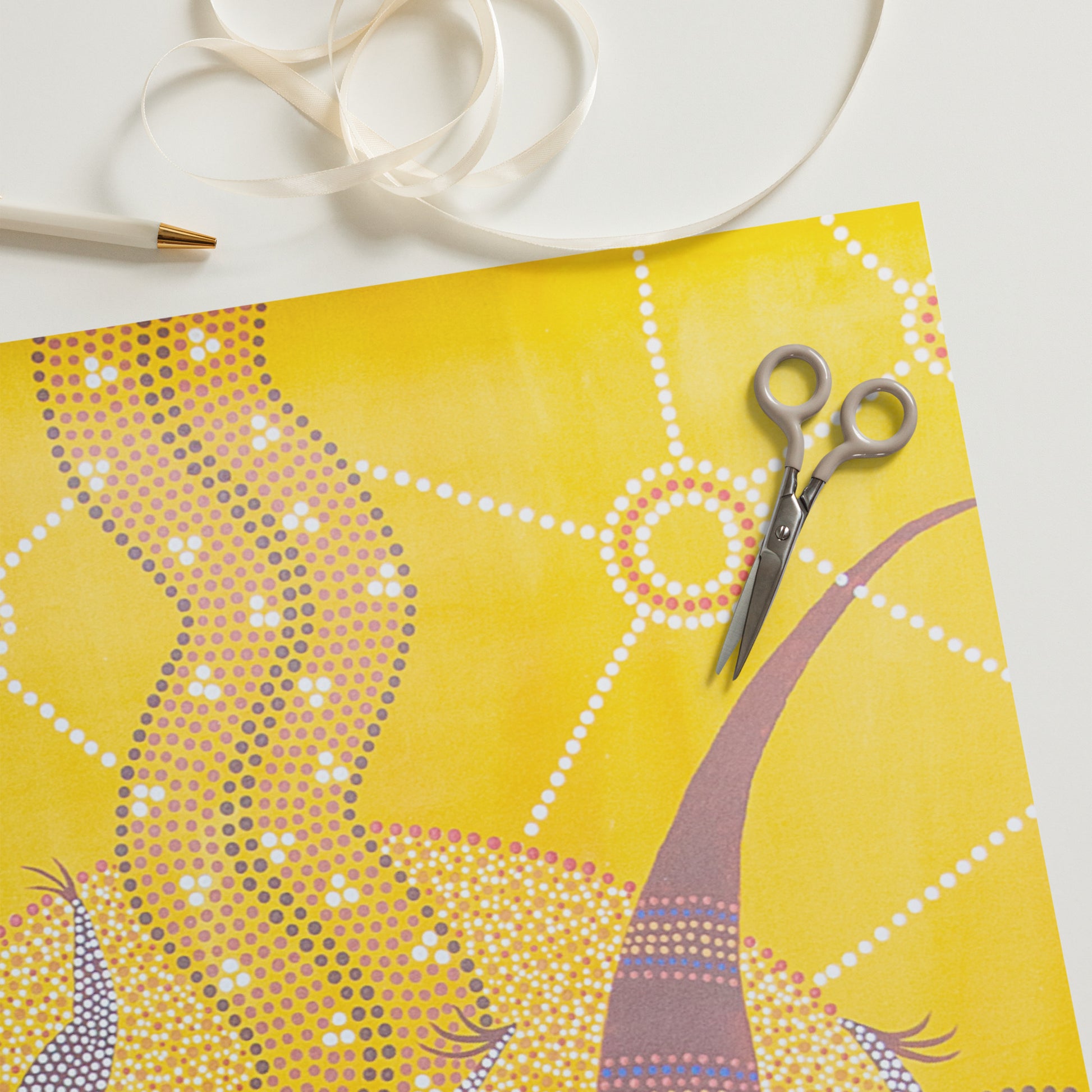 Wrapping Paper Set (3 Sheets) - Family by Linda Davidson