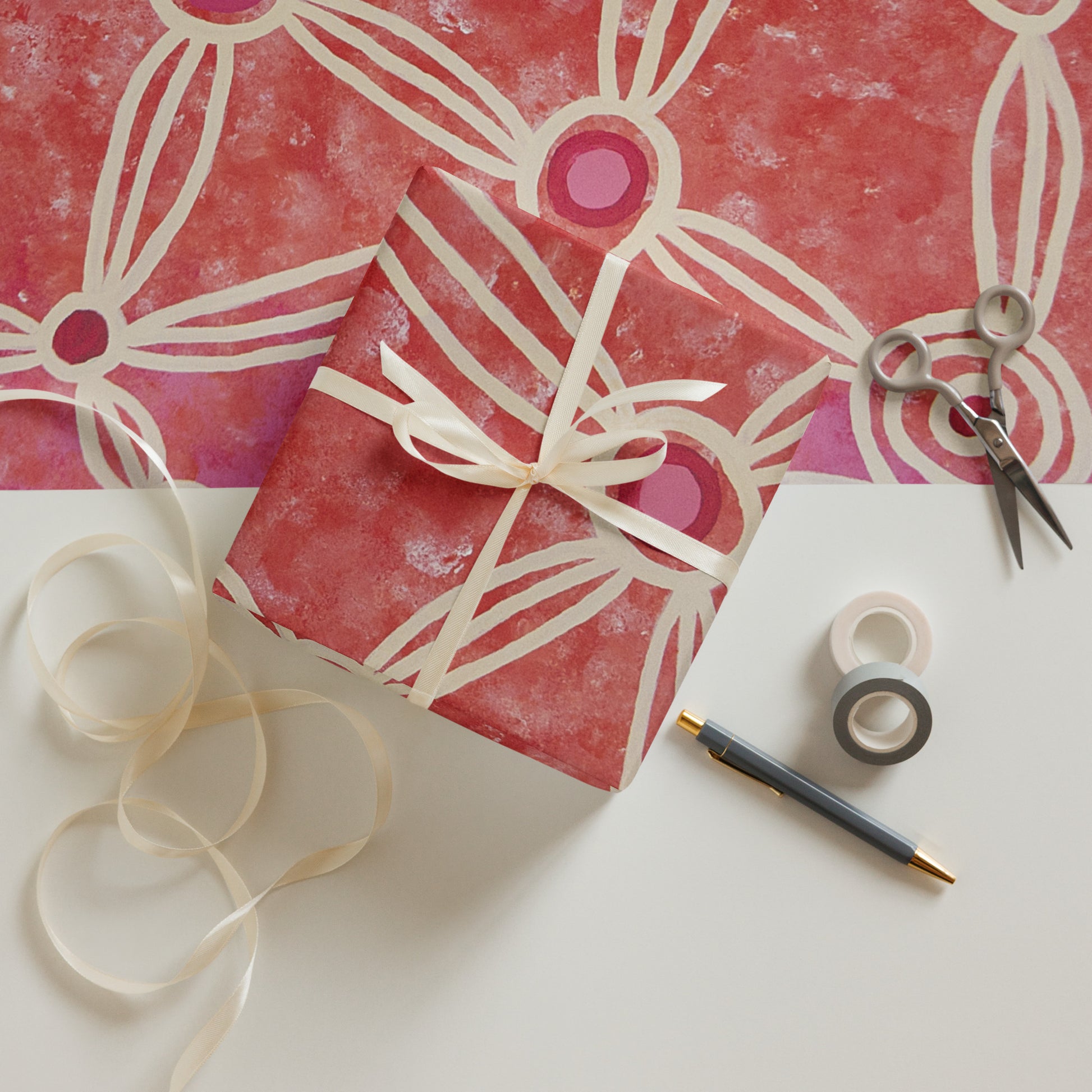 Wrapping Paper Set (3 Sheets) - Generations by Linda Davidson