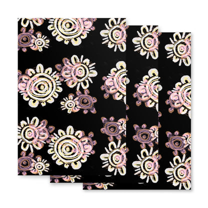 Wrapping Paper Set (3 Sheets) - Mother & Daughter by Ebony Allen