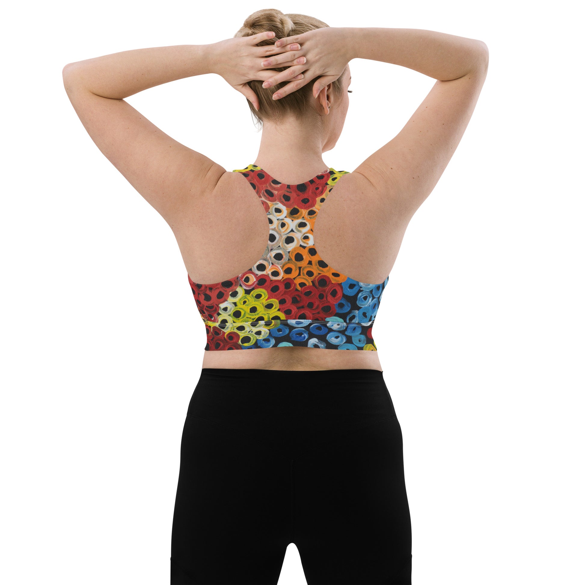 Longline Sports Bra - Untitled