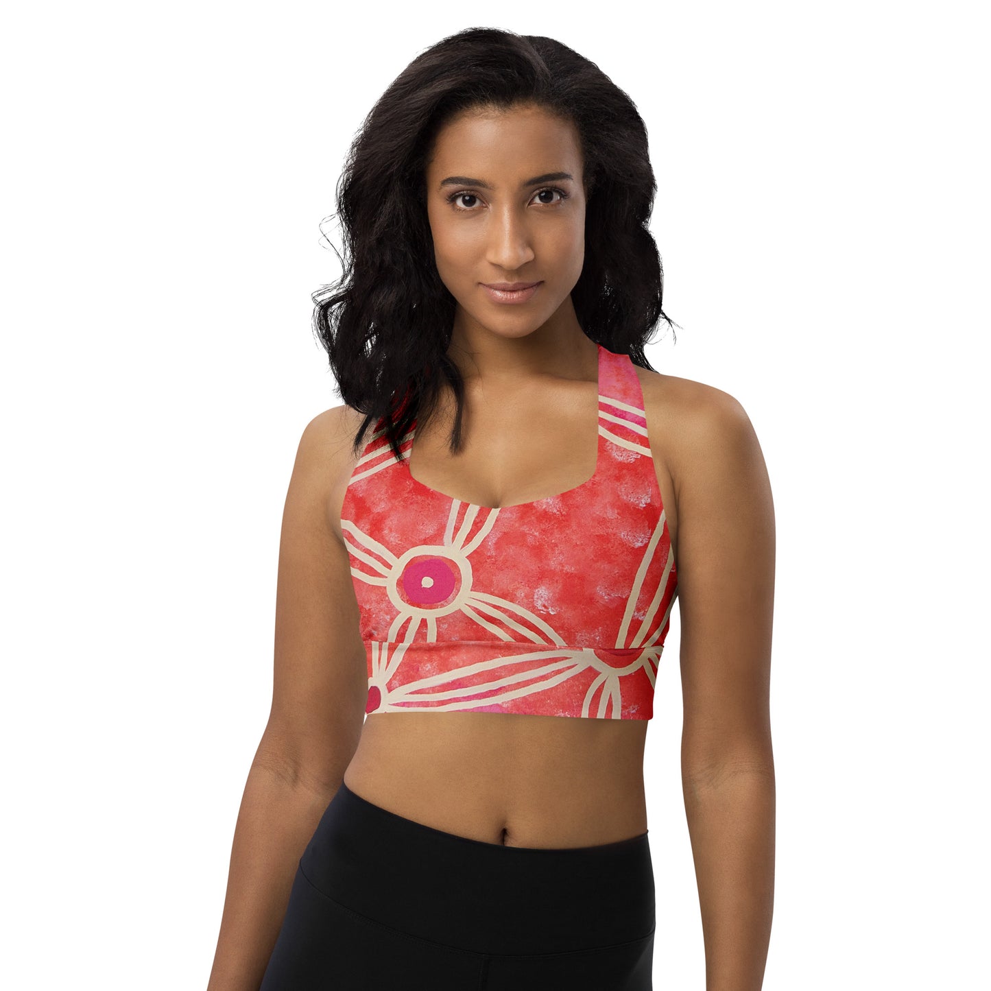 Recycled Longline Sports Bras