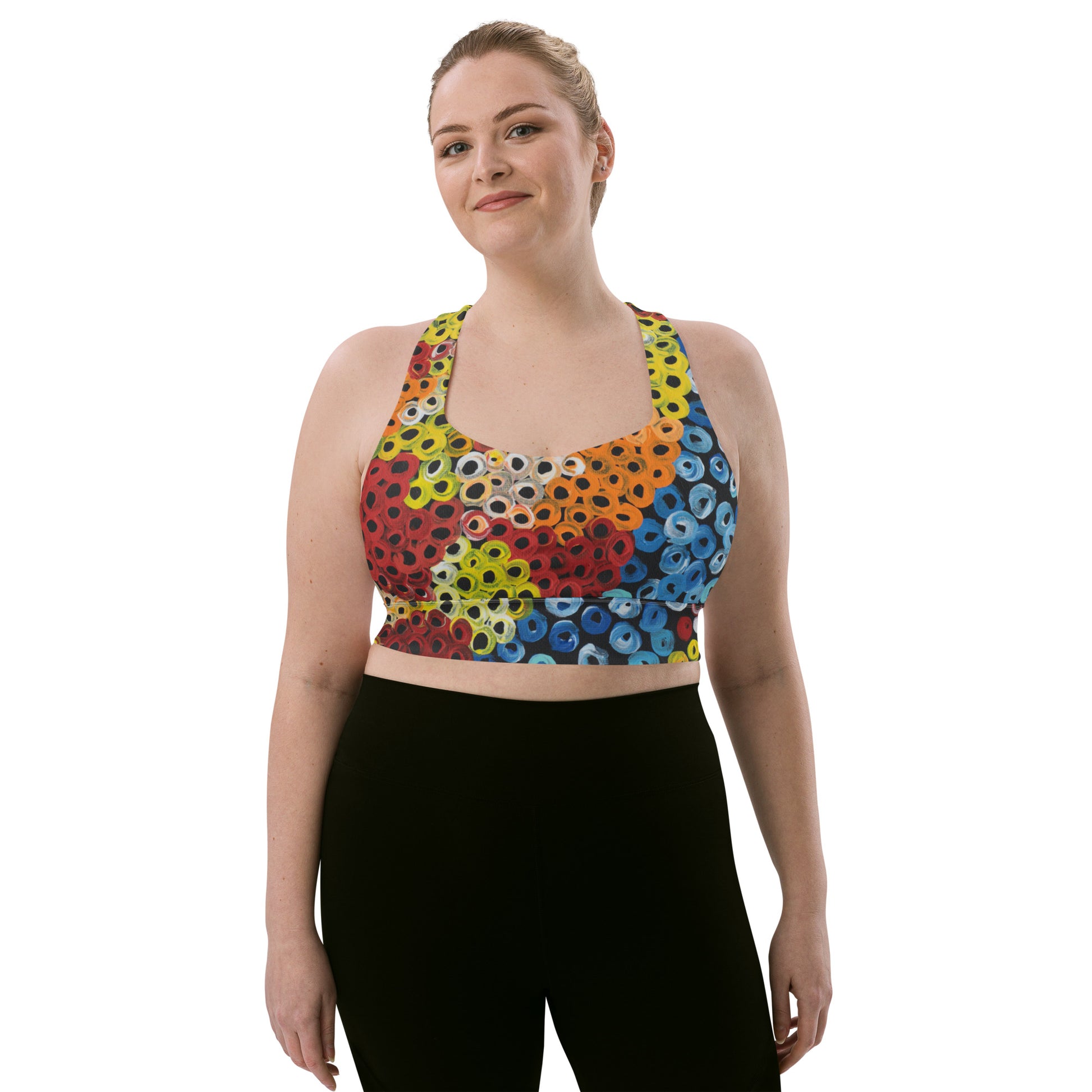 Longline Sports Bra - Untitled
