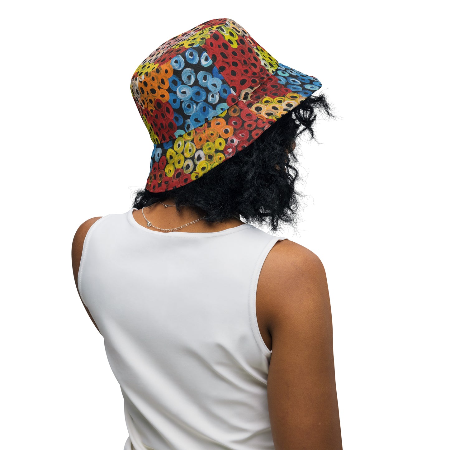 Reversible bucket hat (Untitled and Generations)