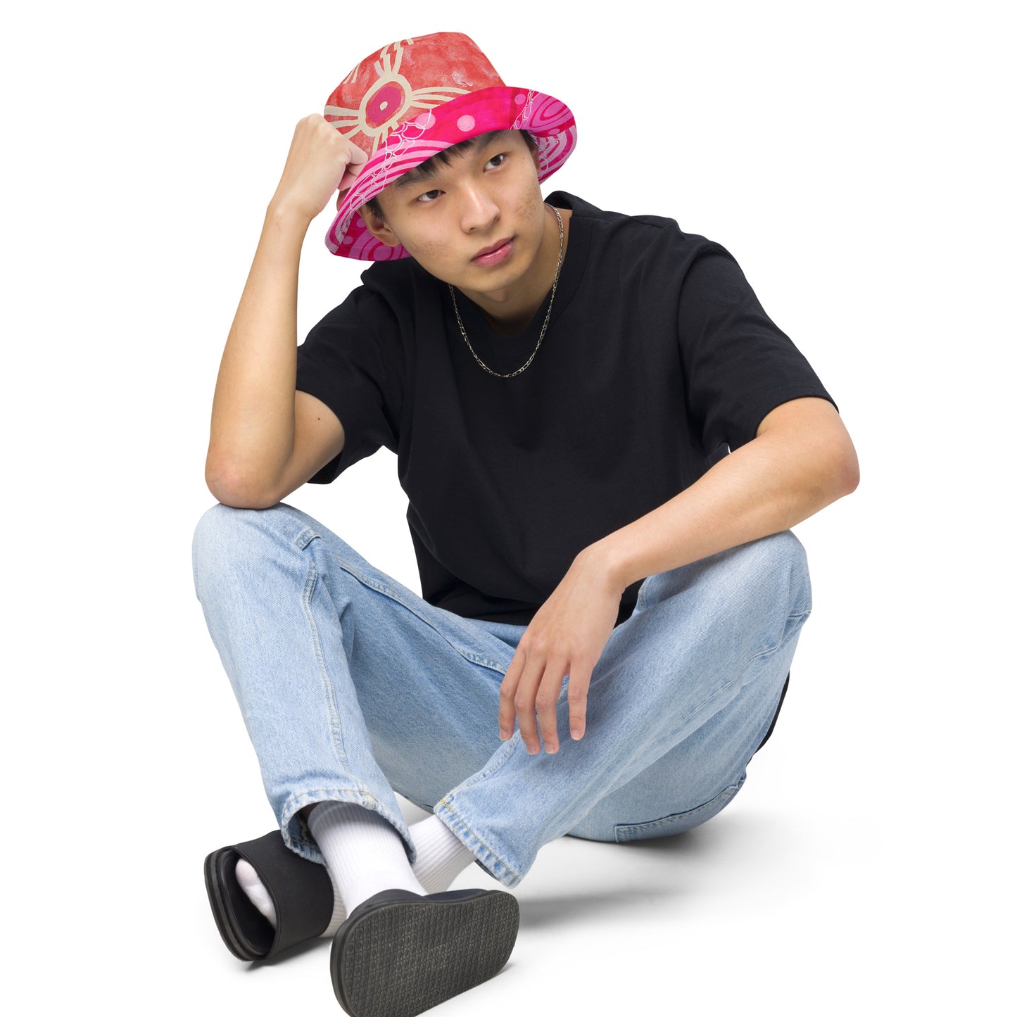 Reversible bucket hat (Generations and Seven Sisters)