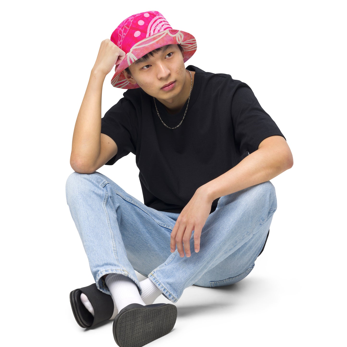 Reversible bucket hat (Generations and Seven Sisters)