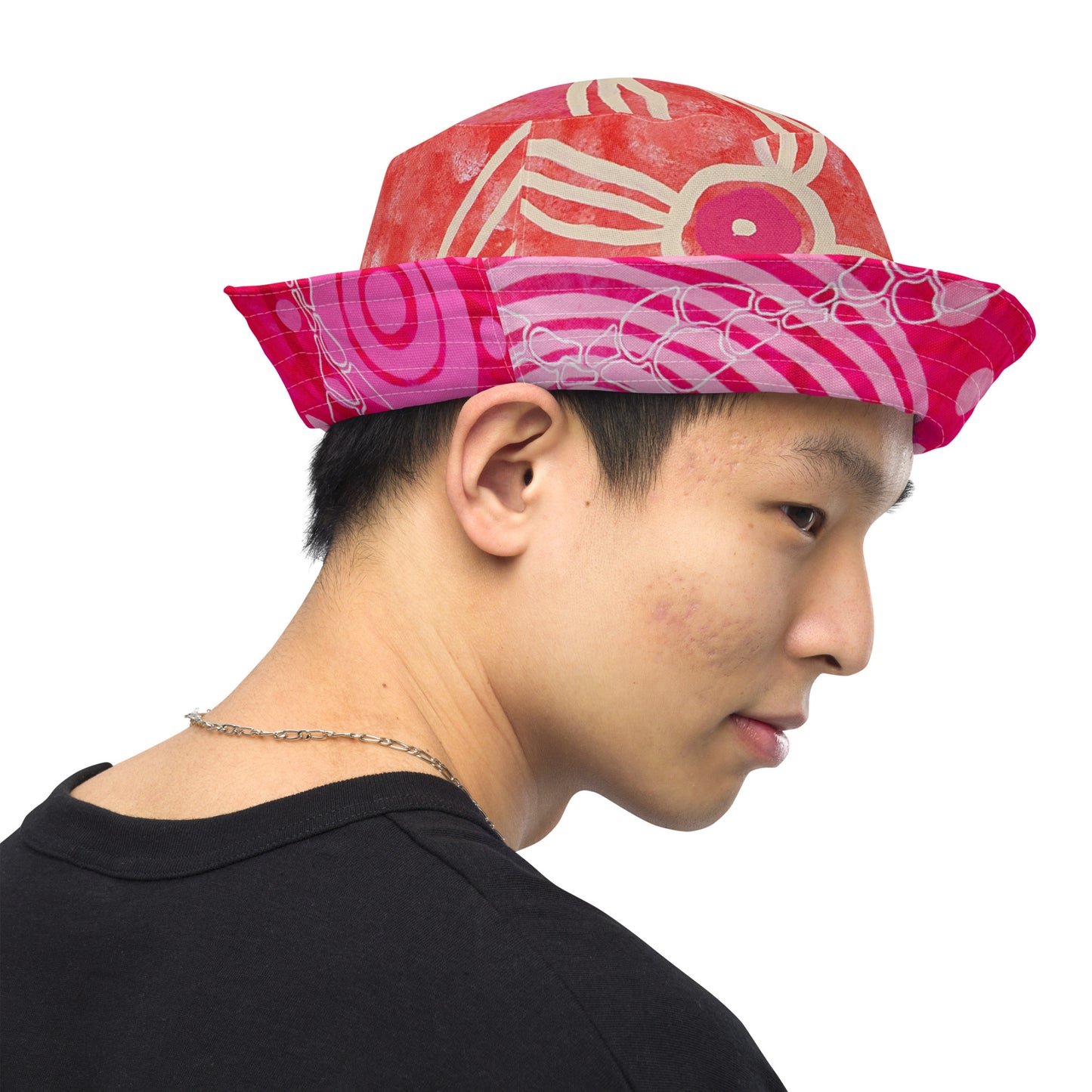 Reversible bucket hat (Generations and Seven Sisters)