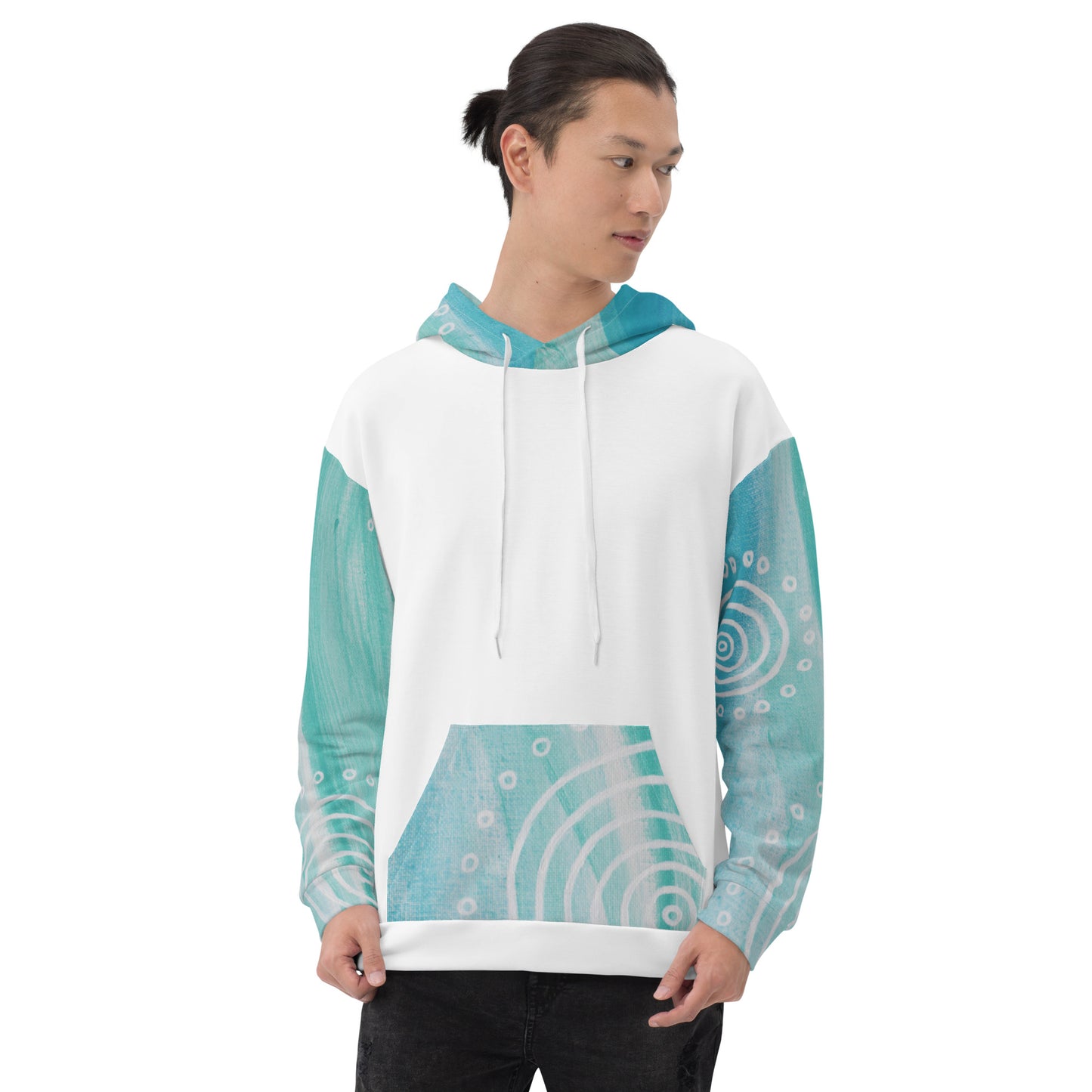 The Ebb and Flow Hoodie (White V1)